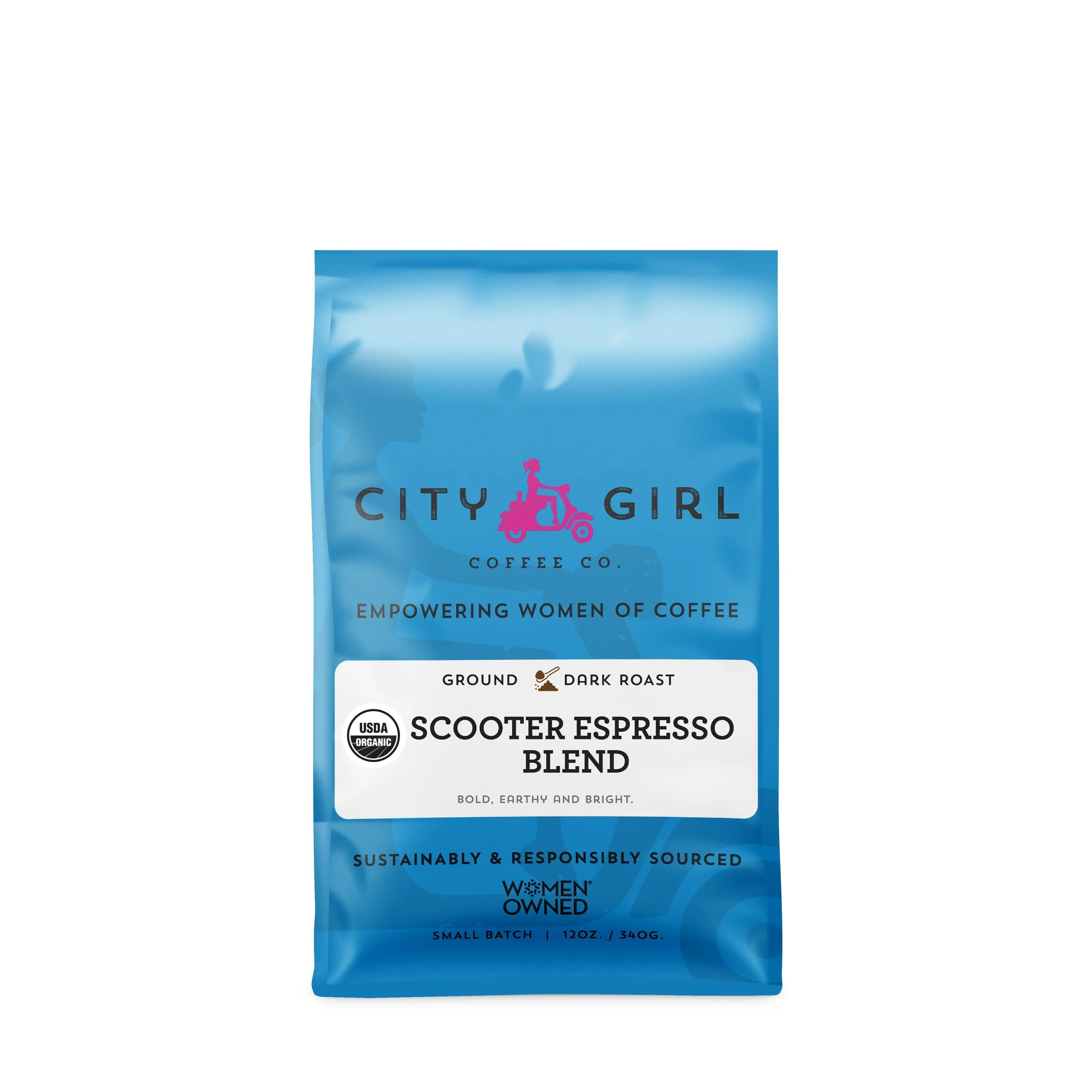 City Girl Organic Scooter Espresso — City Girl Coffee